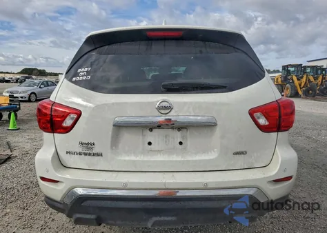 2019 Nissan Pathfinder S z USA, uszkodzony, nr VIN 5N1DR2MMXKC590169